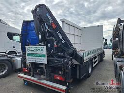 Scania P 320 B4x2LB - Glasaufbau!!! mit HIAB 138 ES-3 Kra