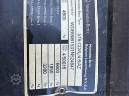 Mercedes-Benz Sprinter 519 **EURO 5-V6-AIRCO-BELGIAN ORIGINE**