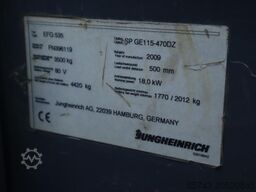 Jungheinrich EFG535 Electric, Lifting Height 4700mm, Freelift 1