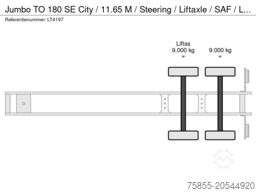 Jumbo TO 180 SE City / 11.65 M / Steering / Liftaxle ...