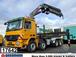 Mercedes-Benz Actros 4146 K 8x4/4, Retarder, Kran Hiab XS 477