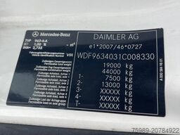 Mercedes-Benz Actros 1845 WDF9634031C008330 , 2 tanks,  Franc...