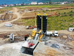 FABO Mobile Concrete Mixing Plant 100m³/h Mobile Concrete Batching Plant