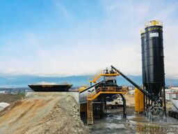 FABO Mobile Concrete Mixing Plant 100m³/h Mobile Concrete Batching Plant