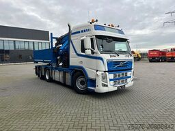 Volvo FM 420 6x2 Trekker/Bakwagen HMF 4720 + Flyjib ,...