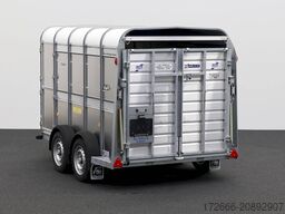 Ifor Williams TA510 | 10x6 | RAMPE-/TÜR-KOMBI 311X178X183CM VIEHANHÄNGER | 2X LÜFTUNG