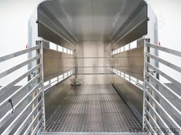 Ifor Williams TA510 | 14x7 | RAMPE-/TÜR-KOMBI 434X178X214CM VIEHANHÄNGER | 2X LÜFTUNG