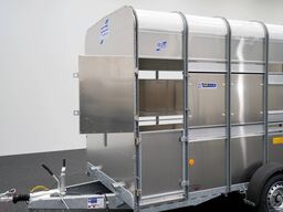 Ifor Williams TA510 | 14x7 | RAMPE-/TÜR-KOMBI 434X178X214CM VIEHANHÄNGER | 2X LÜFTUNG