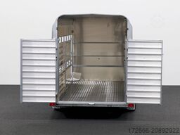 Ifor Williams TA510 | 14x7 | RAMPE-/TÜR-KOMBI 434X178X214CM VIEHANHÄNGER | 2X LÜFTUNG