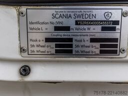 SCANIA R580-6x4-Intarder-BIG AXLES