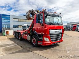 DAF CF 440 FAK-8x2 + Palfinger Epsilon Q180 Z95TR