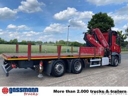 Mercedes-Benz Antos 2543 L 6x2, Liftachse, Kran Fassi