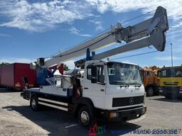 Mercedes-Benz 814 Böcker Montage- Dachdecker+Arbeitskorb 25 M.