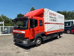 MERCEDES-BENZ 818 Atego Pritsche + Plane mit Schlafkabine 4x2