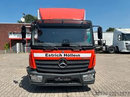 MERCEDES-BENZ 818 Atego Pritsche + Plane mit Schlafkabine 4x2