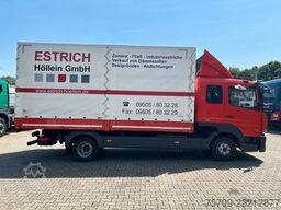 MERCEDES-BENZ 818 Atego Pritsche + Plane mit Schlafkabine 4x2