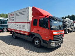 MERCEDES-BENZ 818 Atego Pritsche + Plane mit Schlafkabine 4x2