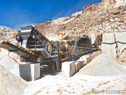 FABO mobile crushing plant PRO-150 MOBILE CRUSHER WOBBLER FEEDER