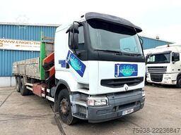 Renault Premium 385 .26G 6x2 PALFINGER / KIPPER (MECHAN...