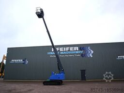 Aichi SR12CSM Diesel, Tracked Boomlift, 14.1m Working He