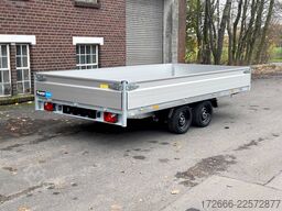 Hapert Trailers HAPERT AZURE H-2 | KOMPOSIT 405X200X30CM 3500KG HOCHLADER | NFW | PARABELFEDER