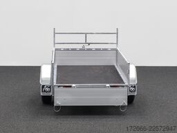 Hapert Trailers HAPERT AZURE L-1 ALUMINIUM 250X130X37CM 1350KG TIEFLADER