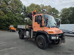 UNIMOG U 500 3-Seiten-Kipper mit Kran PK 9501