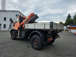 UNIMOG U 500 3-Seiten-Kipper mit Kran PK 9501