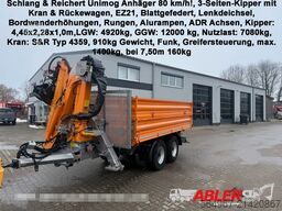  Schlang & Reichardt Unimog Krananhänger 80 km/h