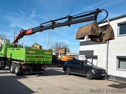 SCANIA G450 Kipper Kran Atlas 206.3E AHK Bordmatic FUNK