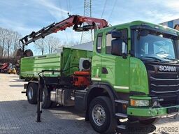 SCANIA G450 Kipper Kran Atlas 206.3E AHK Bordmatic FUNK