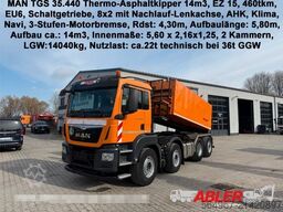 MAN TGS 35.440 Asphaltkipper Thermoisoliert 14m3