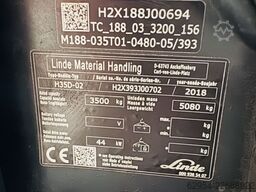 Linde H 35 D-02 EVO 3B Triplex Kabine ZVG