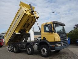 Scania P380 8X4 MET 20CUB STEEL KIPPER,MANUALGEARBOX