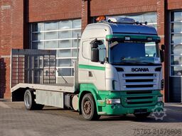 Scania R380 4x2 - Car transport / Flatbed - Ramp - Ful...