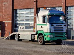Scania R380 4x2 - Car transport / Flatbed - Ramp - Ful...