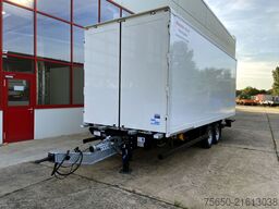 Möslein TK0105D-L Weiß  Tandem Koffer, Ladebordwand 1,5 t + DurchladbarNeufahrzeug --