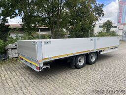 Möslein THT 11- G 6,2  Tandem Pritsche- Tieflader mit Rungentaschen