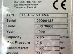 Gardener Denver Typ ES 45-7.5 EANA