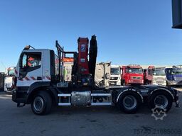 Iveco Stralis 420 X-WAY + HMF 5020K-RCS 6x TREKKER + ...