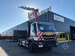 Iveco Stralis 420 X-WAY + HMF 5020K-RCS 6x TREKKER + ...