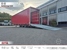 FAYMONVILLE MAX Trailer MAX100 Semi-Tieflader Planenaufbau