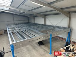 10x10m Lagerbühne , Belastung : 500kg/qm Unterkante: 3m ,ca. 100qm , Systembühne