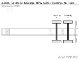 Jumbo TO  Kooiaap / BPW Axles / Steering / NL T...
