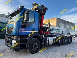 Iveco Stralis 260SY48 Abrollkipper  + KRAN EU6