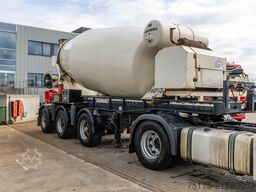 RENDERS BETON MIXER 12M3 + MOTOR (MALAXEUR/MISCHER)