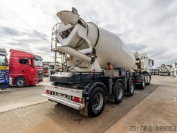 RENDERS BETON MIXER 12M3 + MOTOR (MALAXEUR/MISCHER)