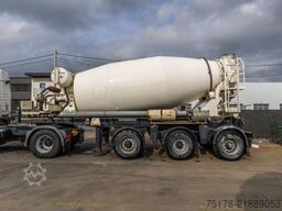 RENDERS BETON MIXER 12M3 + MOTOR (MALAXEUR/MISCHER)