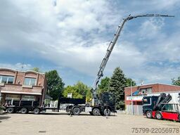 MERCEDES-BENZ 2651 SZM+HIAB 638 Kran6x6 ausziehbarer Tieflader