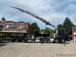 MERCEDES-BENZ 2651 SZM+HIAB 638 Kran6x6 ausziehbarer Tieflader
